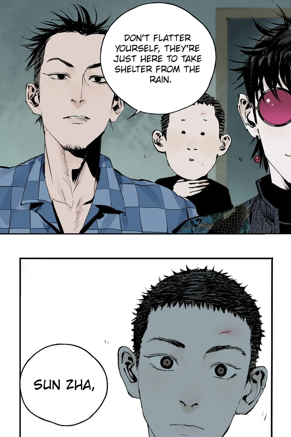 Read The Crow chapter 13 image 34 on Lezhin