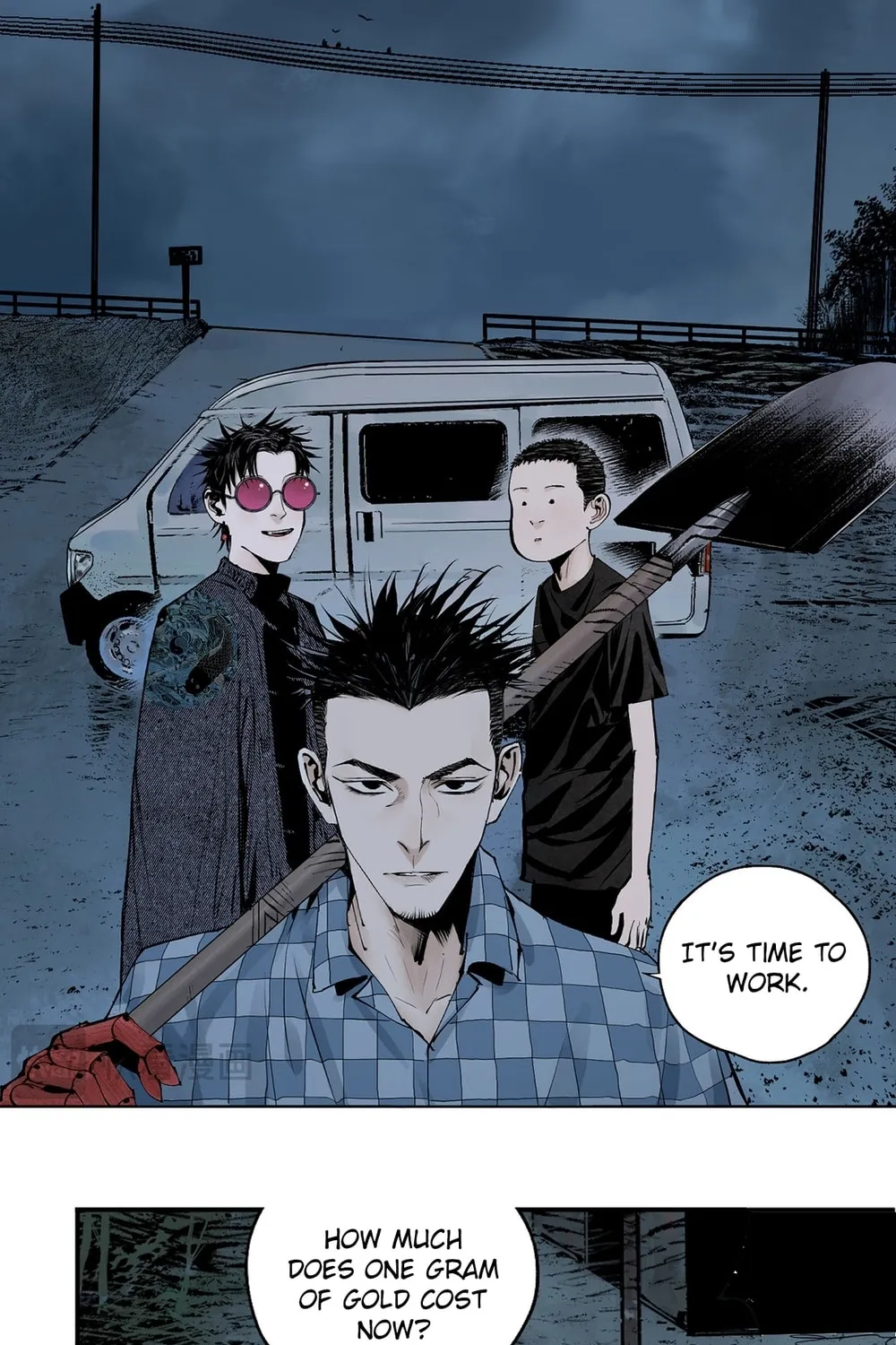 Read The Crow chapter 14 image 16 on Lezhin