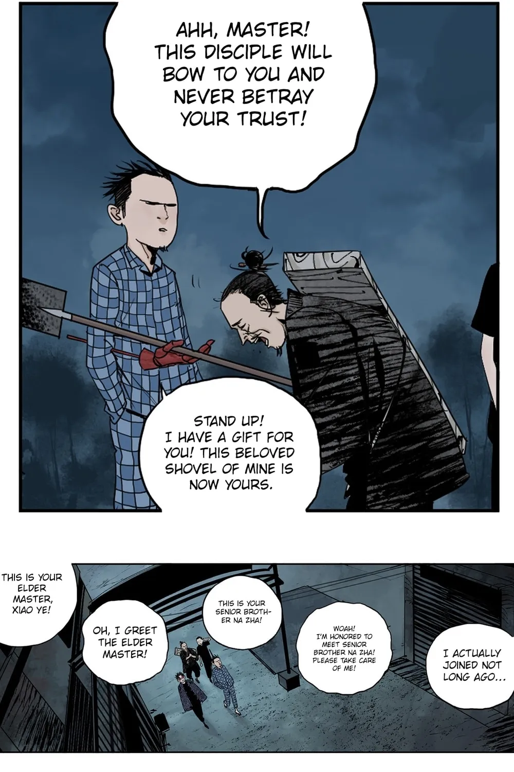 Read The Crow chapter 14 image 35 on Lezhin