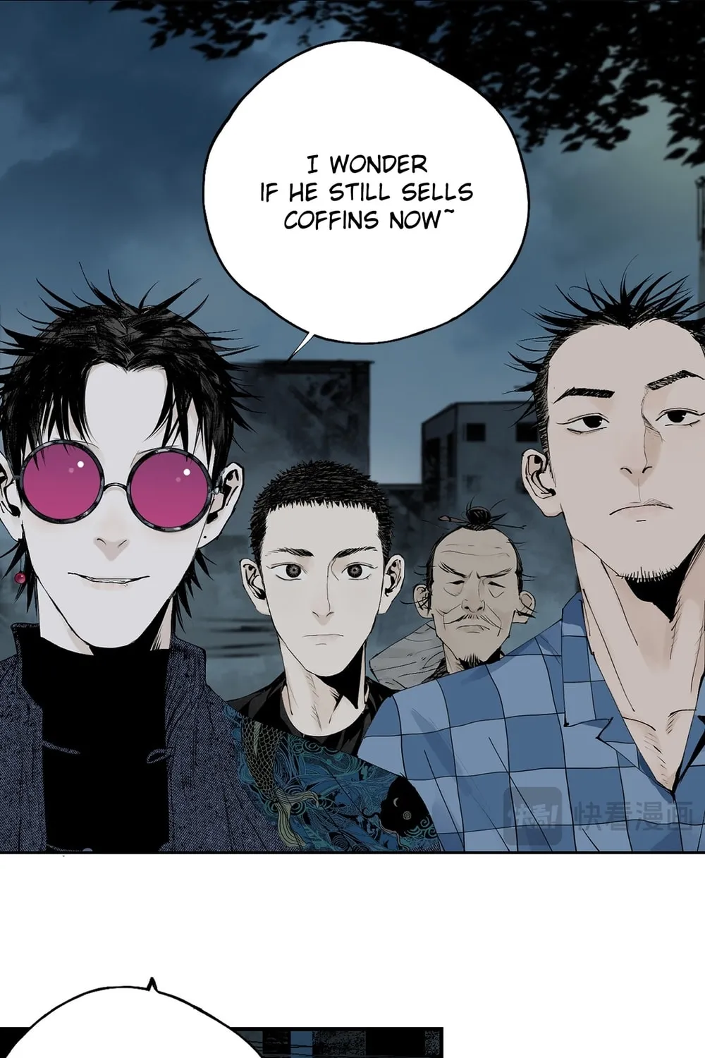 Read The Crow chapter 14 image 55 on Lezhin