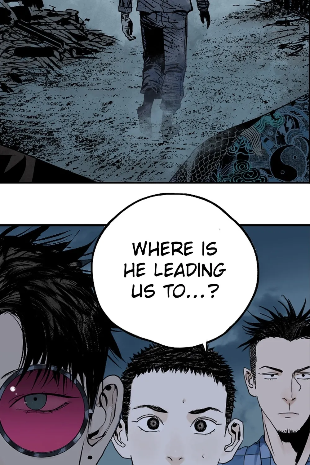 Read The Crow chapter 14 image 68 on Lezhin