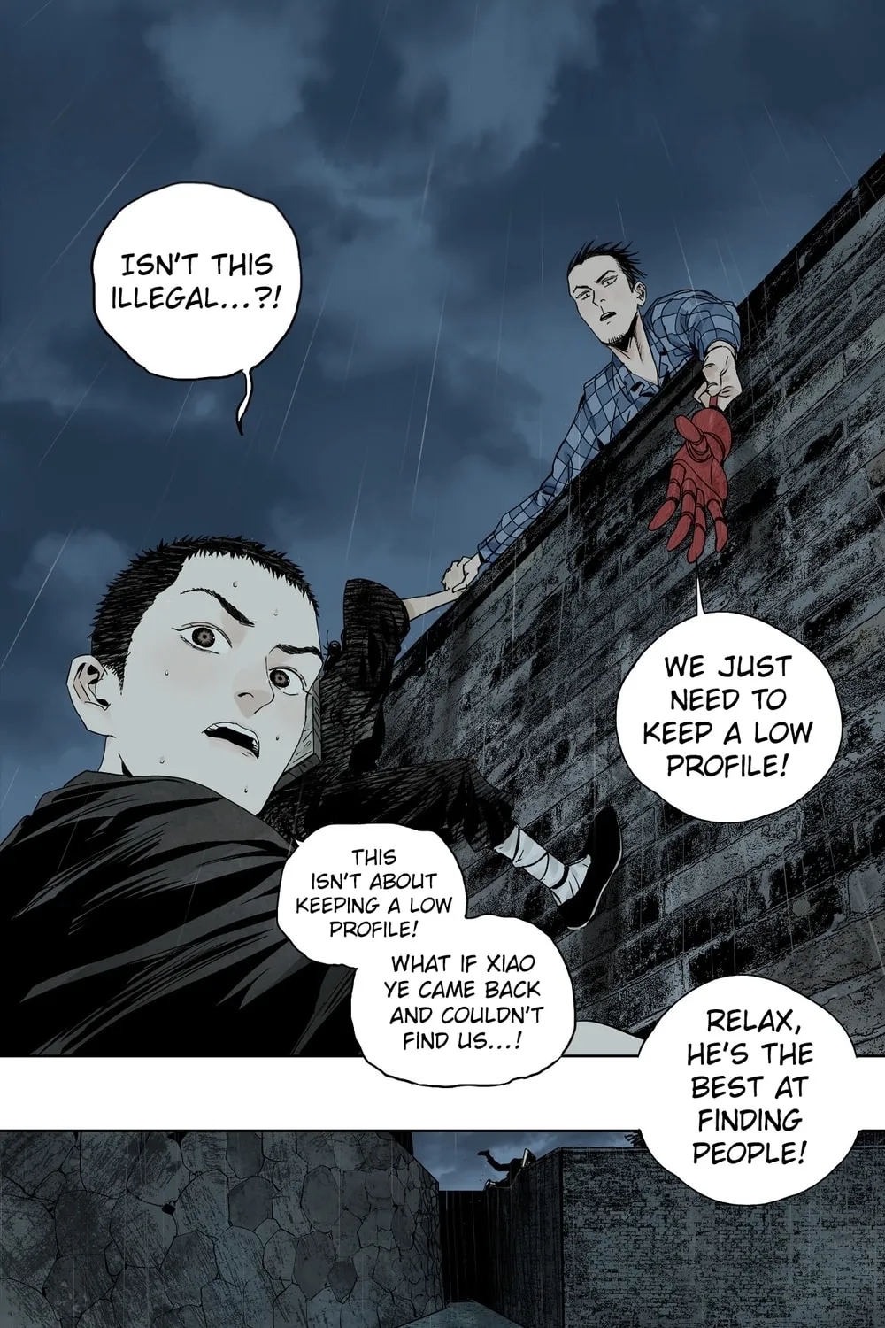Read The Crow chapter 15 image 55 on Lezhin