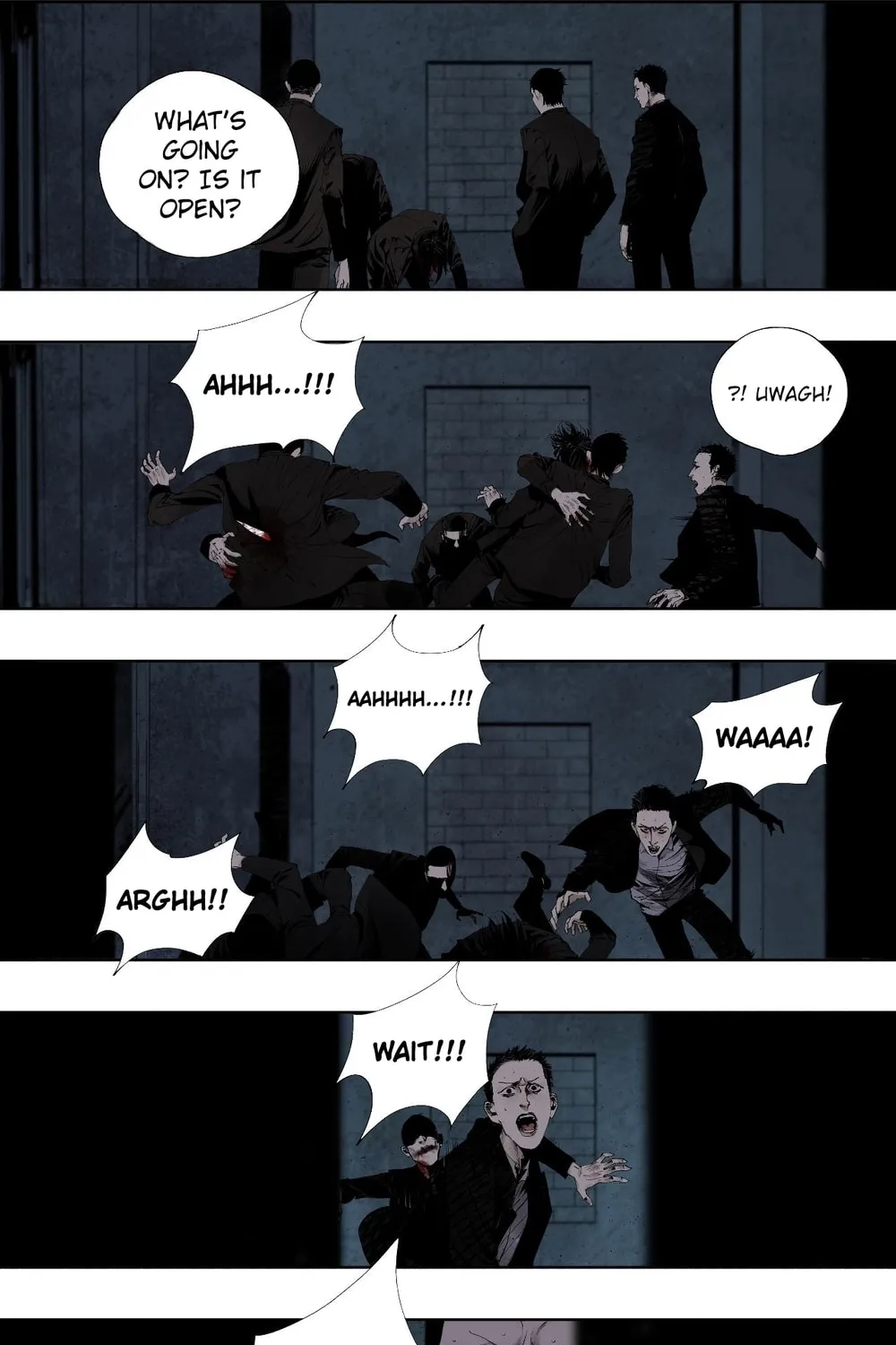 Read The Crow chapter 2 image 8 on Lezhin