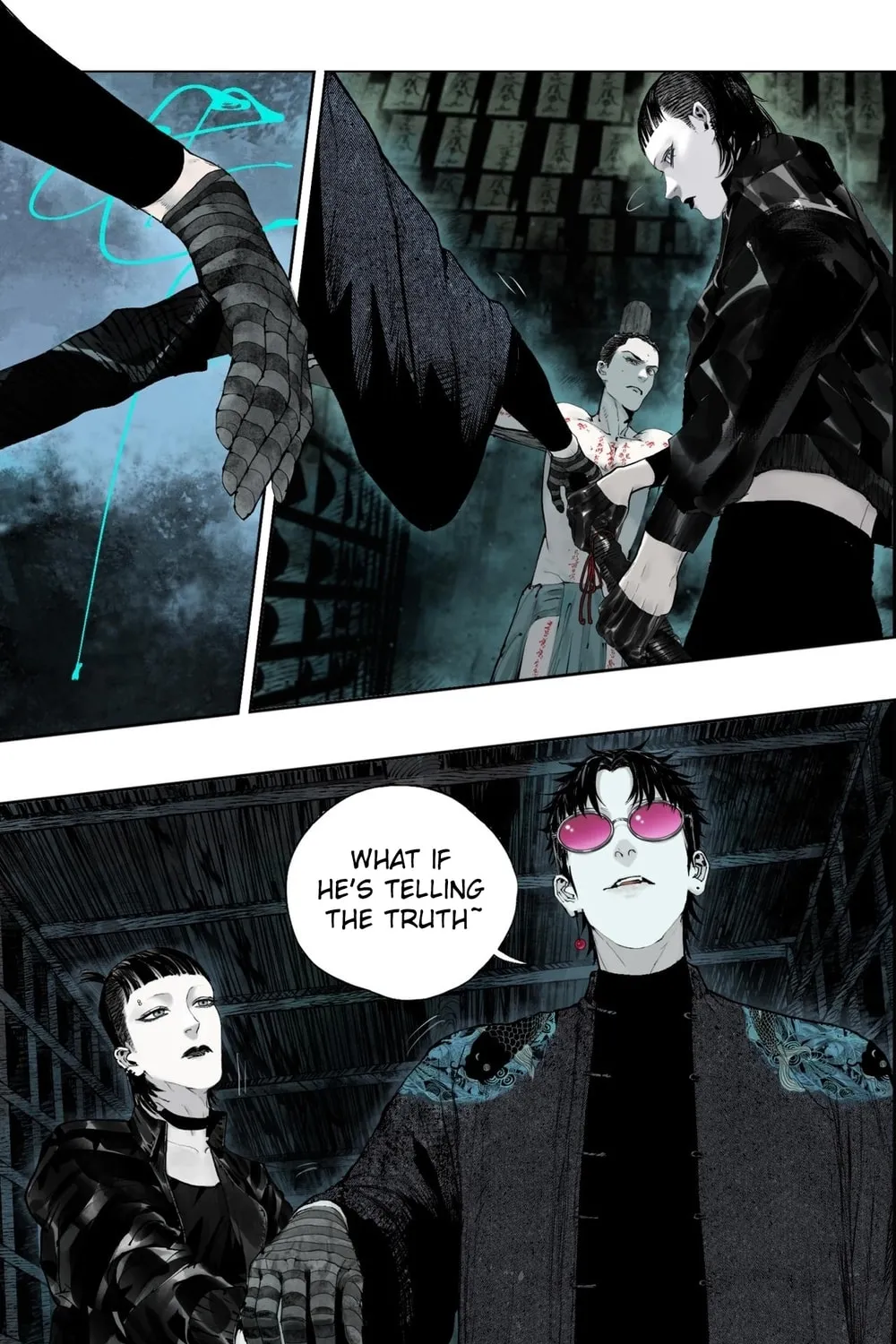 Read The Crow chapter 4 image 14 on Lezhin