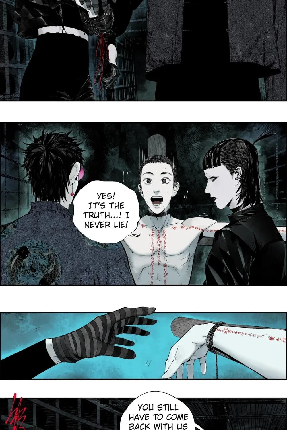 Read The Crow chapter 4 image 15 on Lezhin