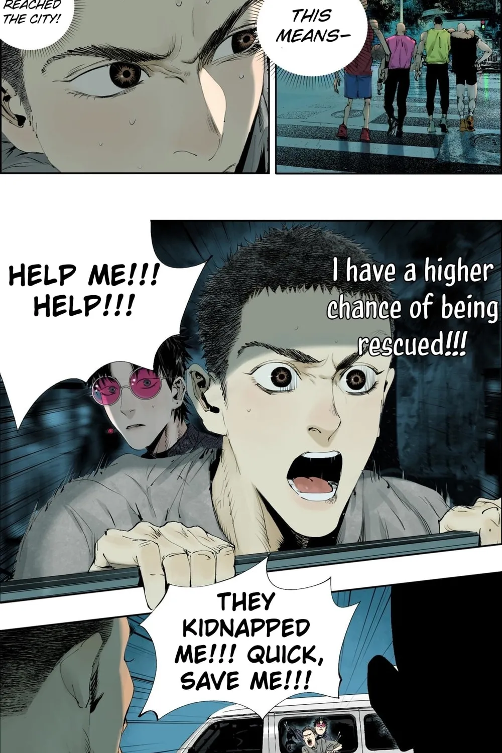 Read The Crow chapter 4 image 50 on Lezhin