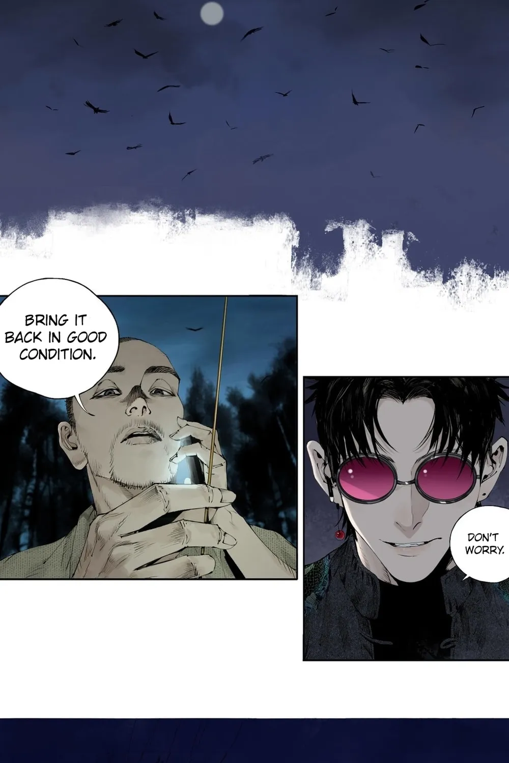Read The Crow chapter 4 image 82 on Lezhin