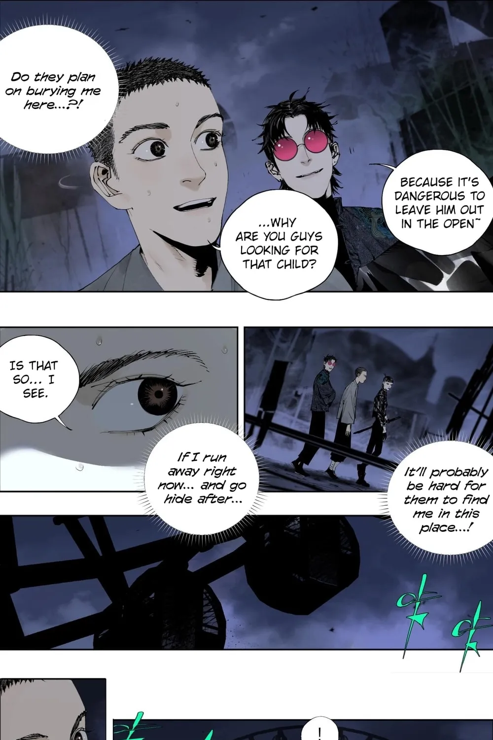 Read The Crow chapter 5 image 12 on Lezhin