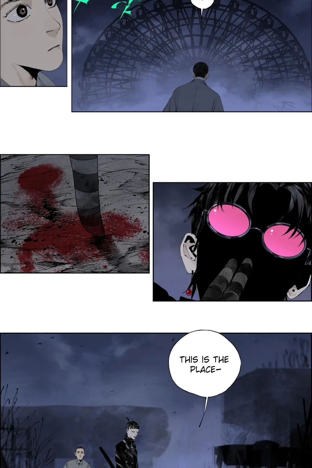Read The Crow chapter 5 image 13 on Lezhin