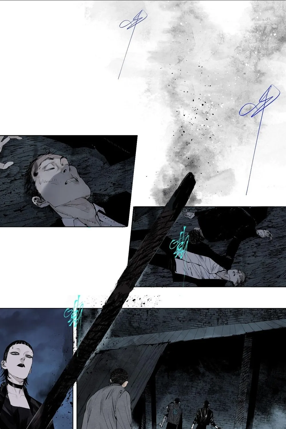 Read The Crow chapter 6 image 10 on Lezhin