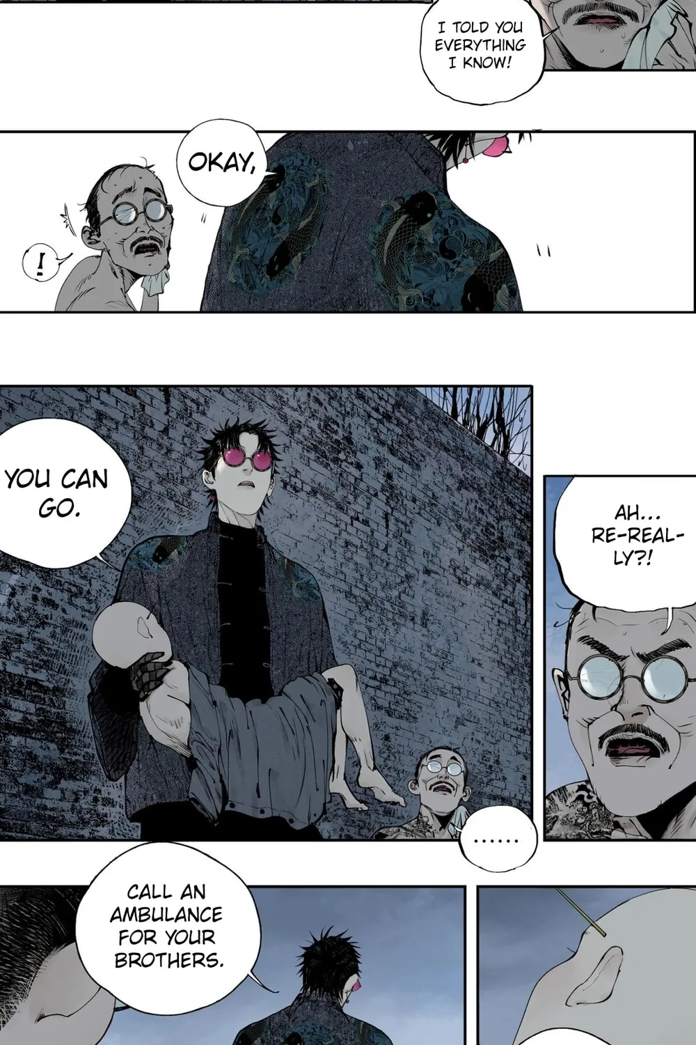 Read The Crow chapter 7 image 83 on Lezhin