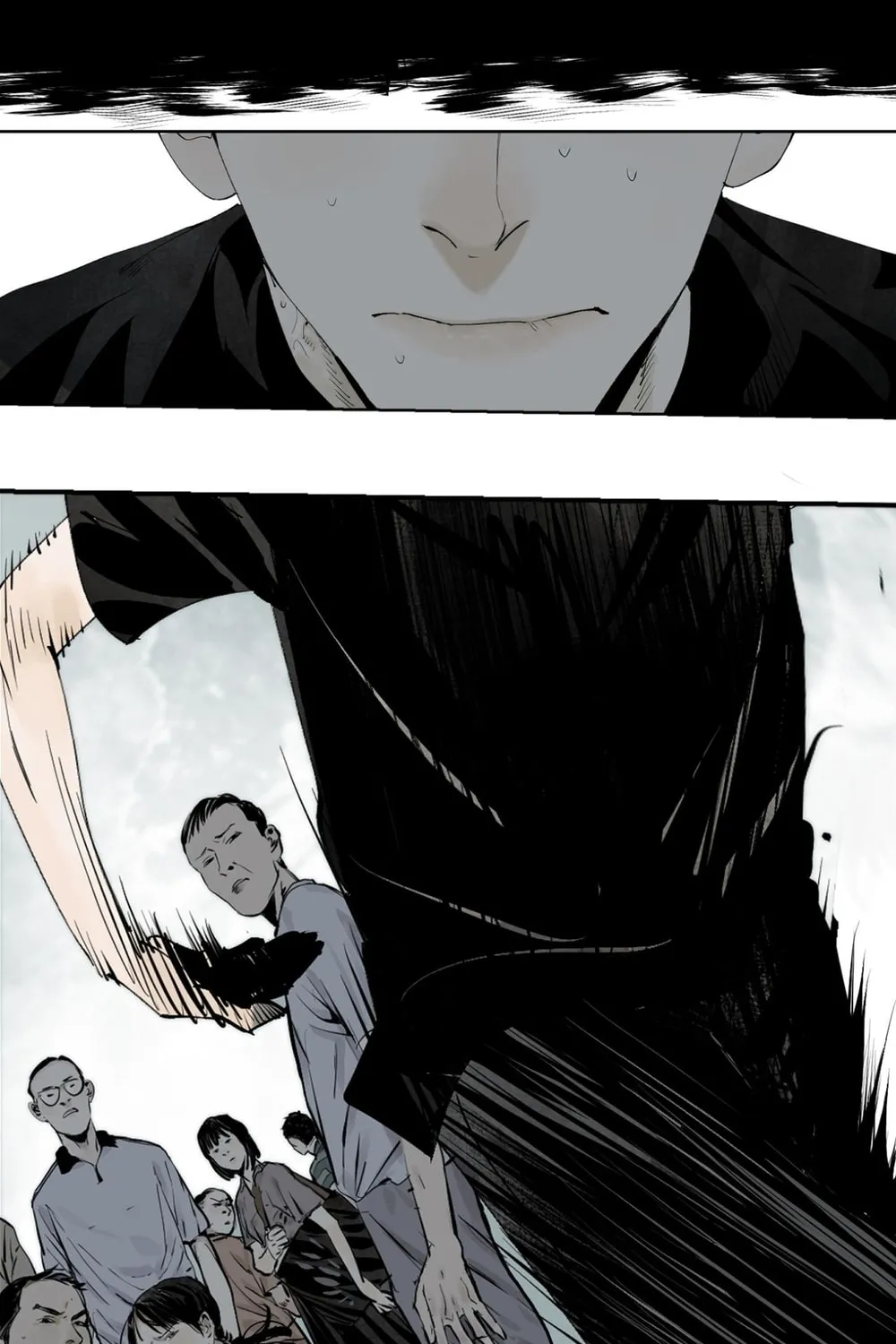 Read The Crow chapter 8 image 110 on Lezhin