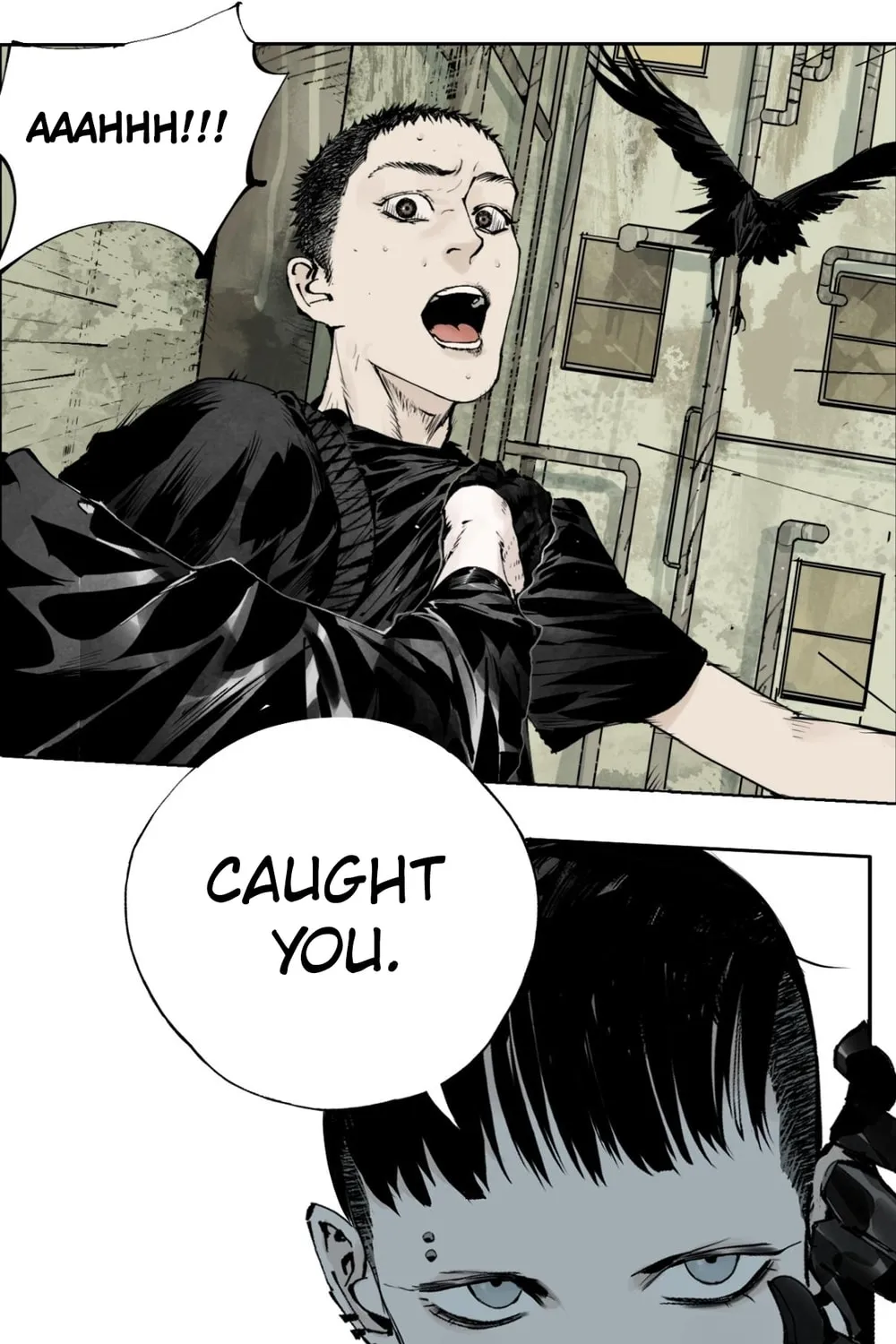 Read The Crow chapter 8 image 38 on Lezhin