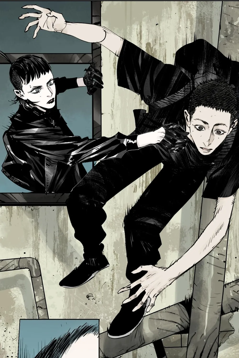 Read The Crow chapter 8 image 41 on Lezhin