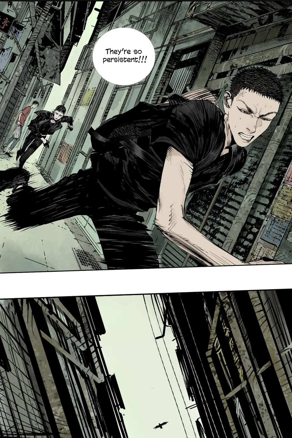 Read The Crow chapter 8 image 64 on Lezhin