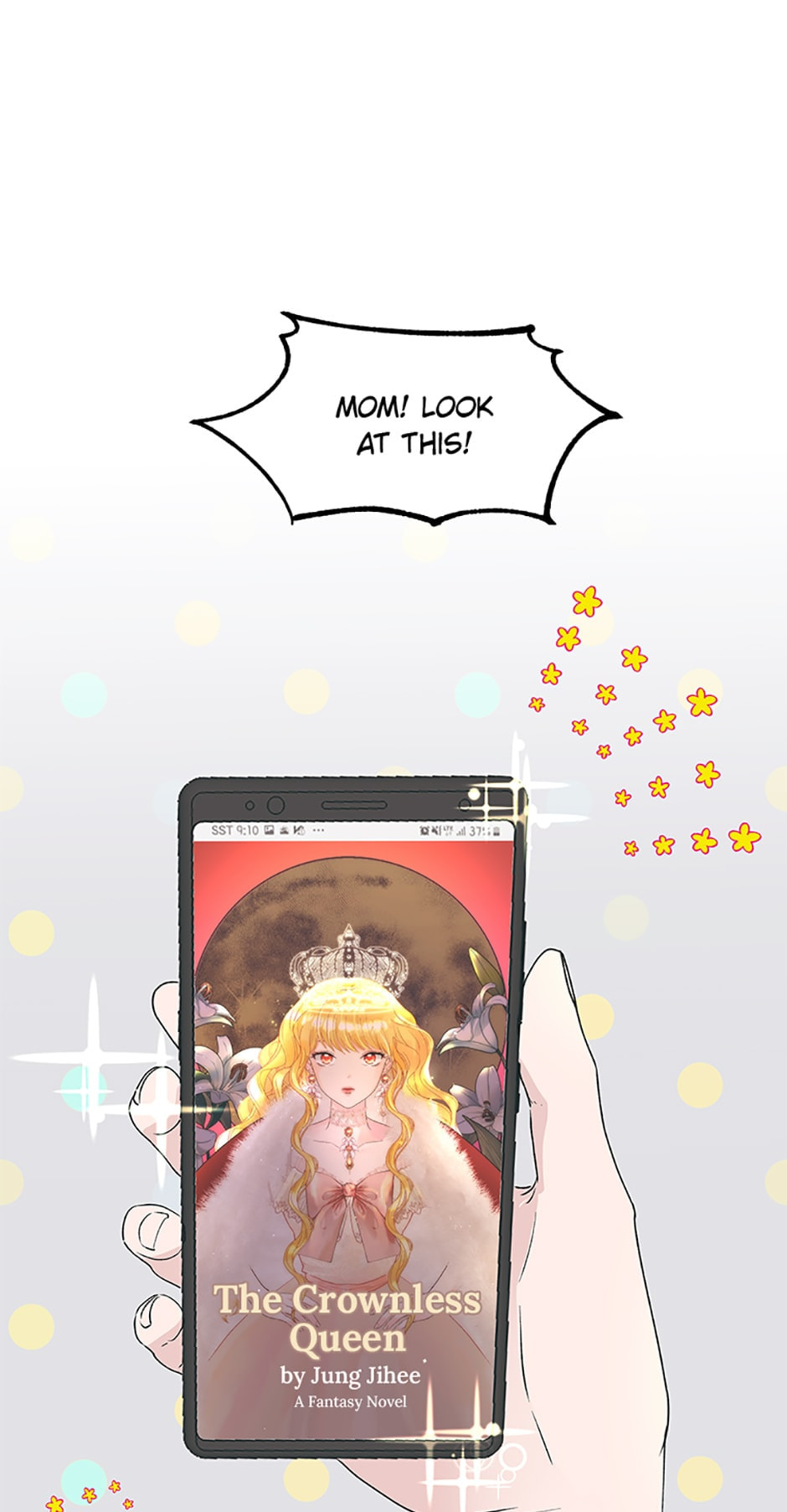 Read The Crownless Queen chapter 1 image 8 on Lezhin