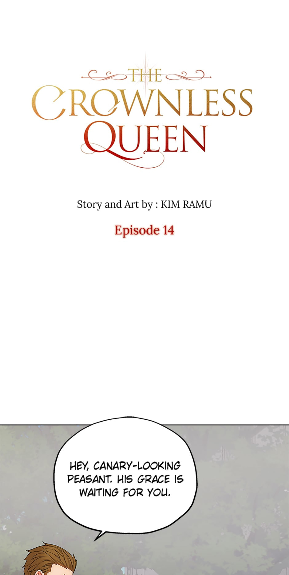 Read The Crownless Queen chapter 14 image 1 on Lezhin