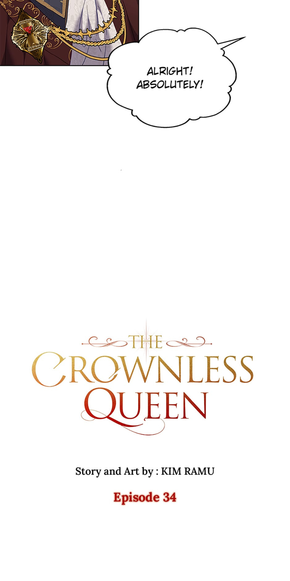 Read The Crownless Queen chapter 34 image 26 on Lezhin