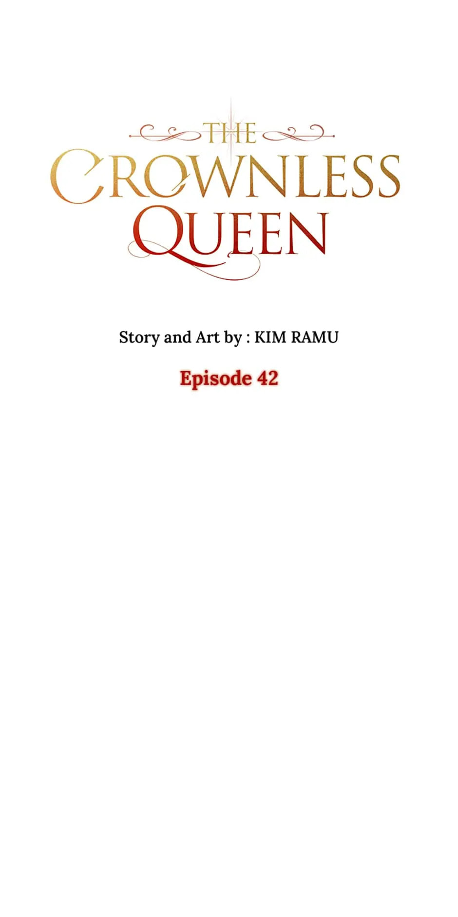 Read The Crownless Queen chapter 42 image 14 on Lezhin