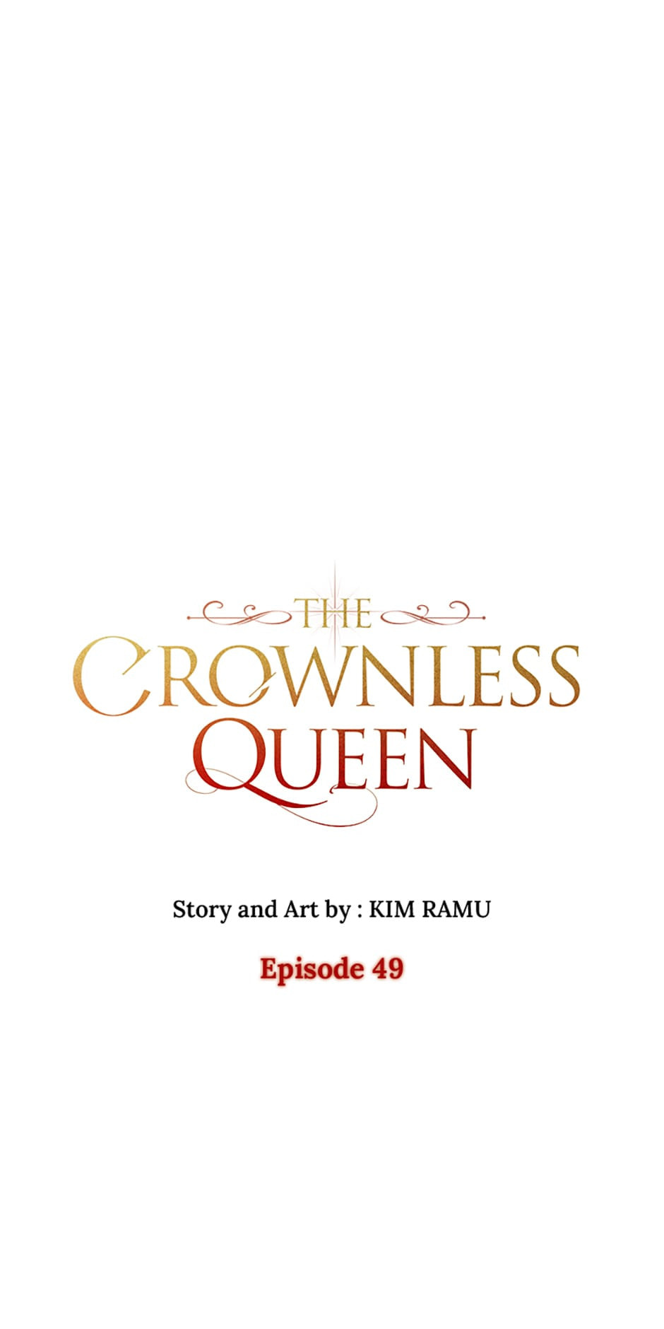 Read The Crownless Queen chapter 49 image 46 on Lezhin