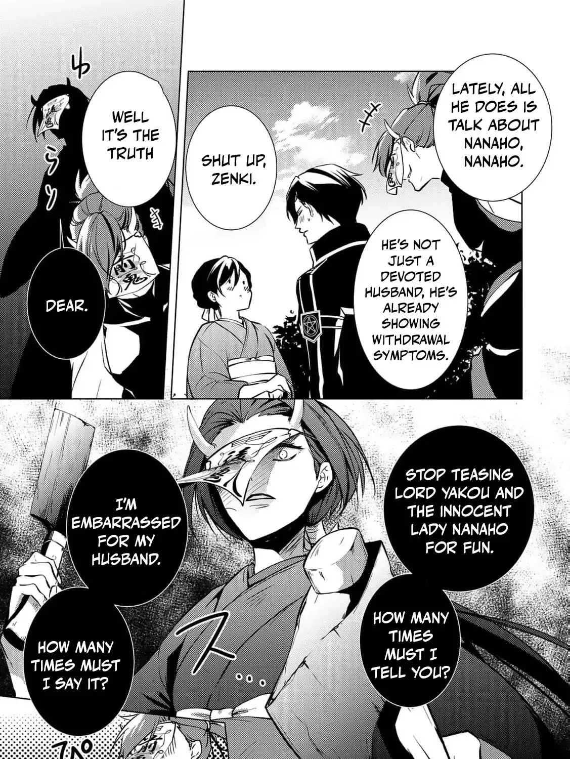 The cursed bride Chapter 6 page 21 - 