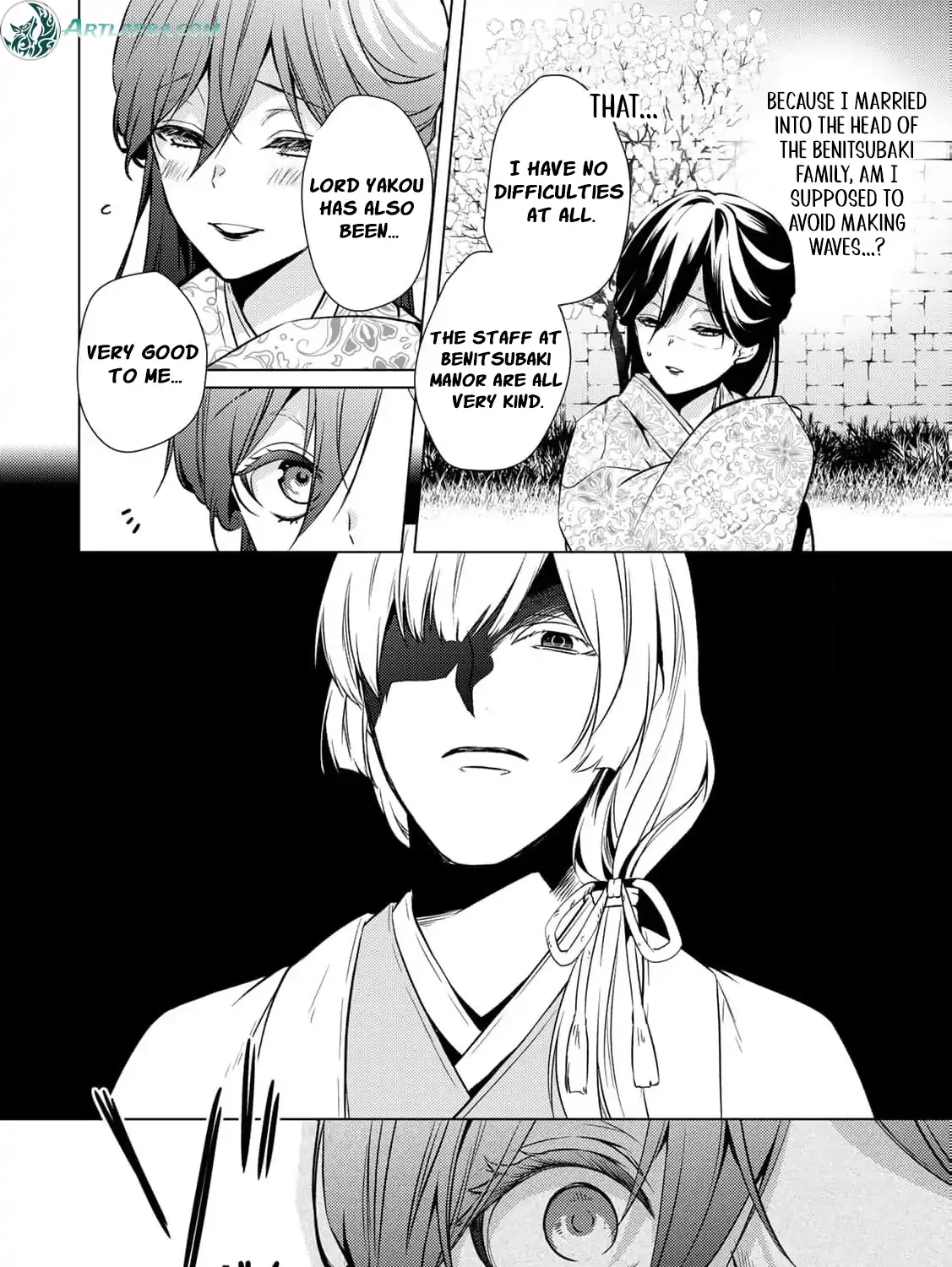 The cursed bride Chapter 7 page 36 - 