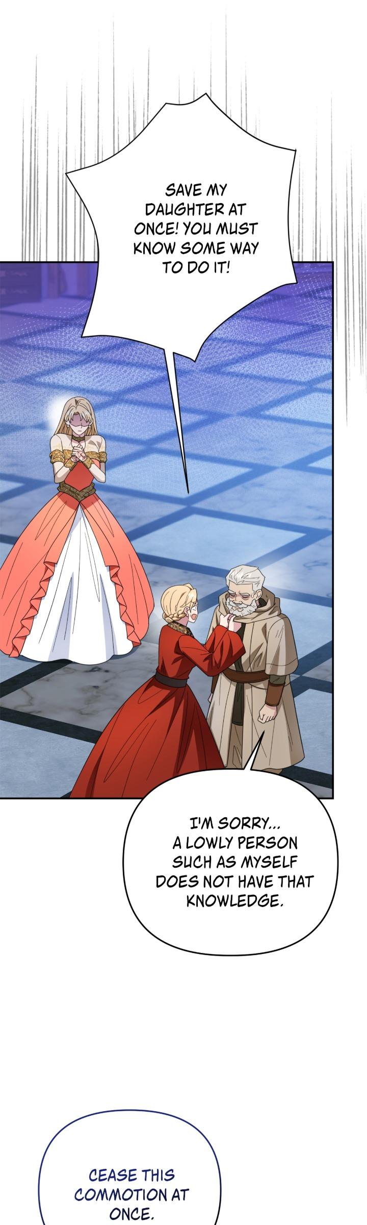 Read The Cursed Princess Must Rewind the Clock chapter 49 image 38 on Lezhin