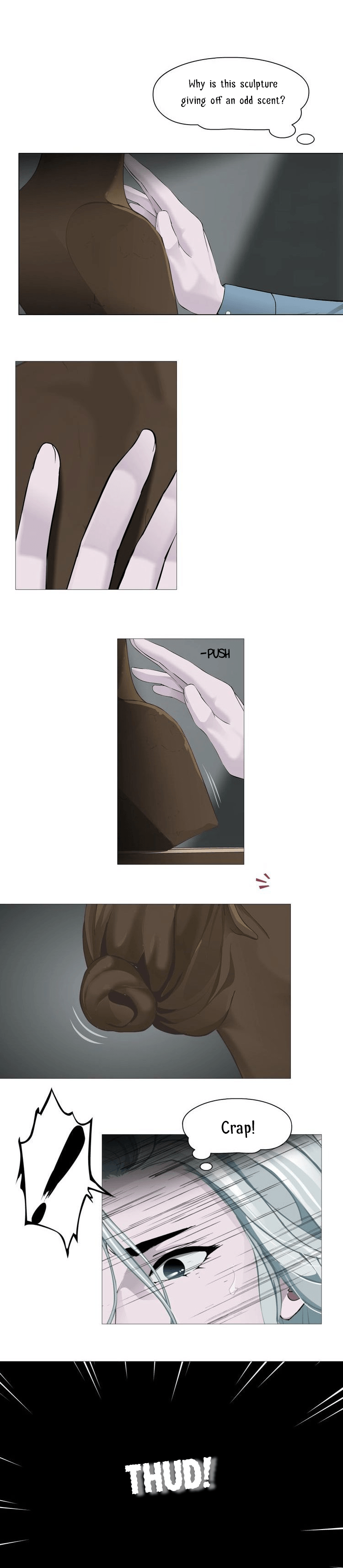 Read The Cursed Sculpture chapter 13 image 6 on Lezhin