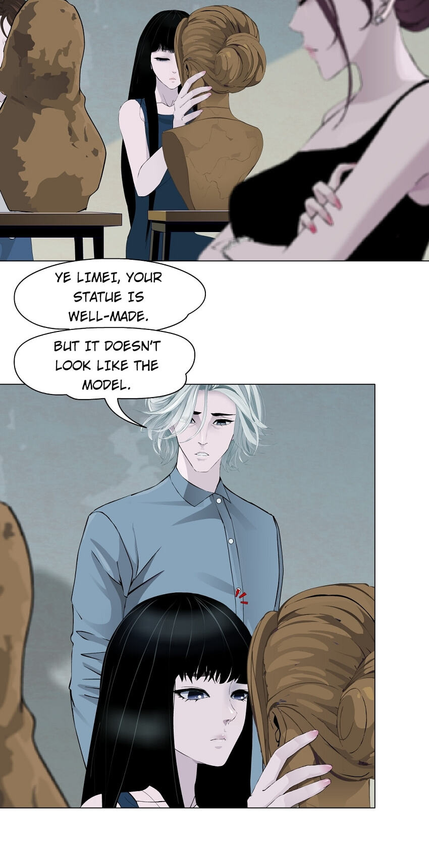 Read The Cursed Sculpture chapter 144.8 image 15 on Lezhin