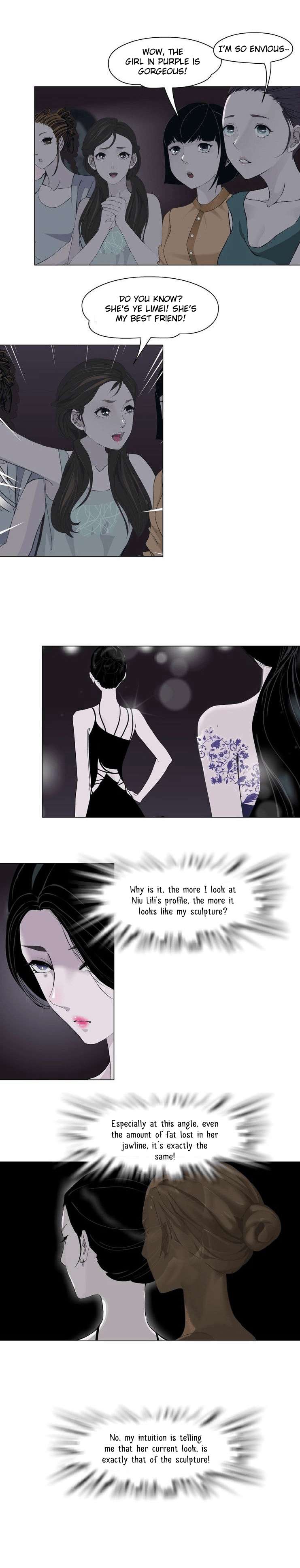 Read The Cursed Sculpture chapter 16 image 14 on Lezhin