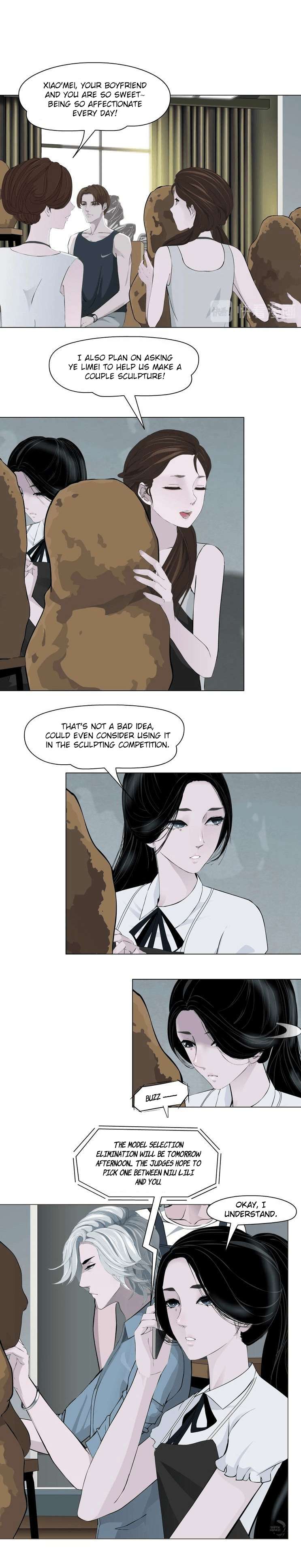 Read The Cursed Sculpture chapter 16 image 3 on Lezhin
