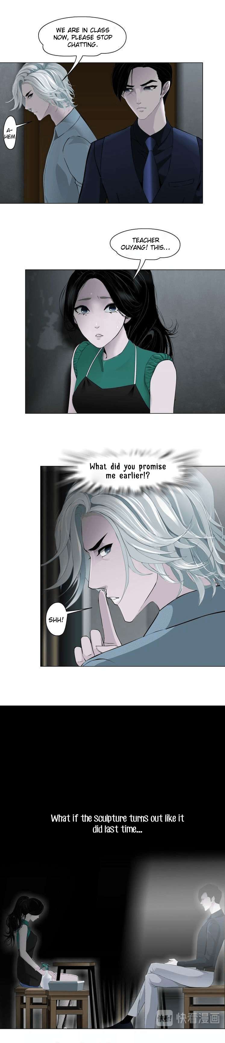 Read The Cursed Sculpture chapter 28 image 8 on Lezhin