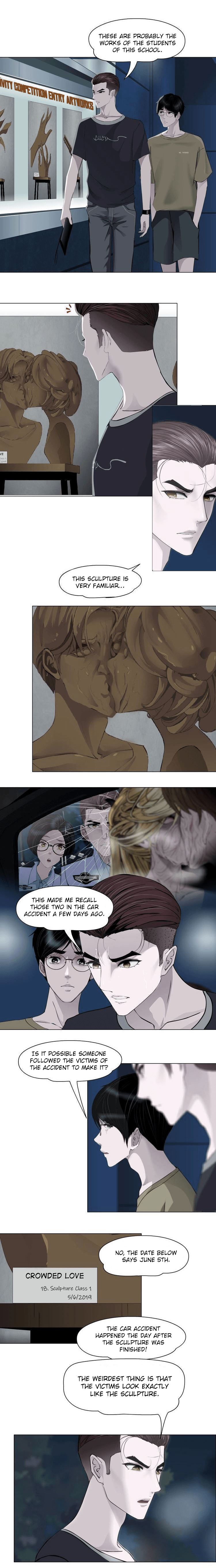 Read The Cursed Sculpture chapter 36 image 5 on Lezhin