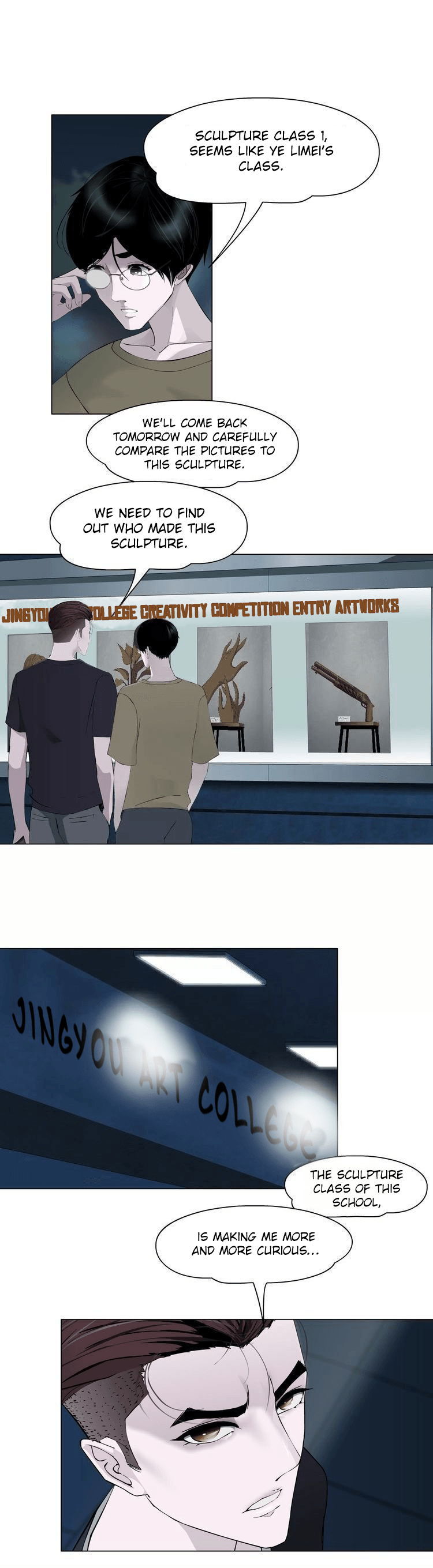 Read The Cursed Sculpture chapter 36 image 6 on Lezhin
