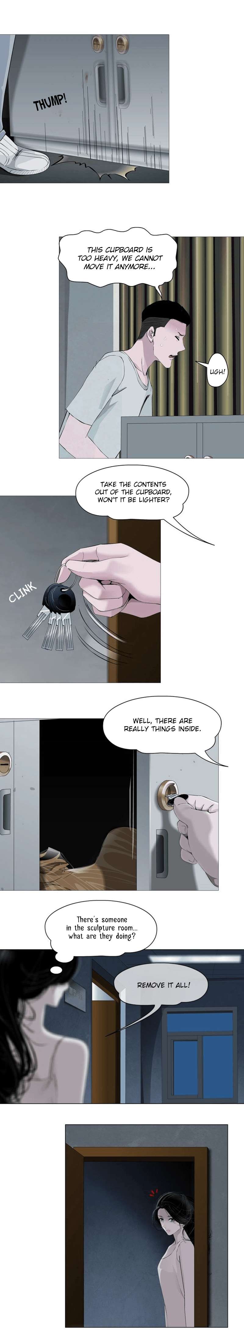Read The Cursed Sculpture chapter 76 image 5 on Lezhin