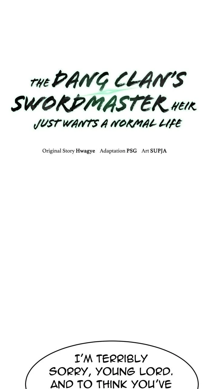 The Dang Clan’s Swordmaster Heir Just Wants a Normal Life Chapter 25 page 25 - 