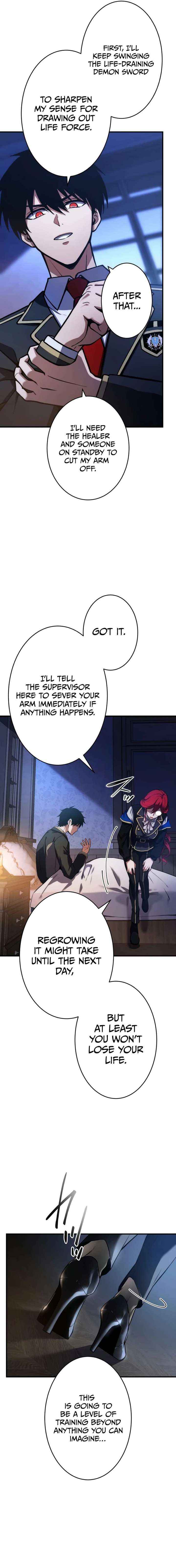 Read The Dark Swordsman Returns chapter 45 image 9 on Lezhin