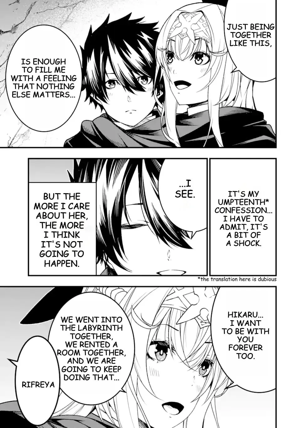 Read The Darkness Was Comfortable for Me chapter 23 image 13 on Lezhin