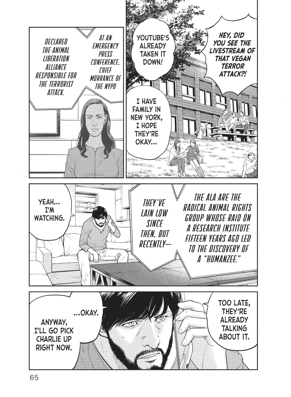 Read The Darwin Incident chapter 2 image 2 on Lezhin