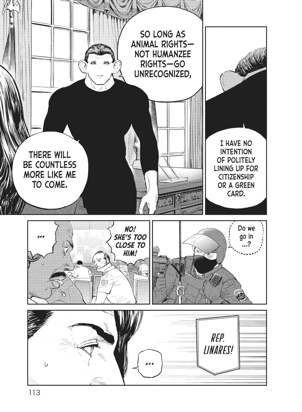 Read The Darwin Incident chapter 31 image 17 on Lezhin