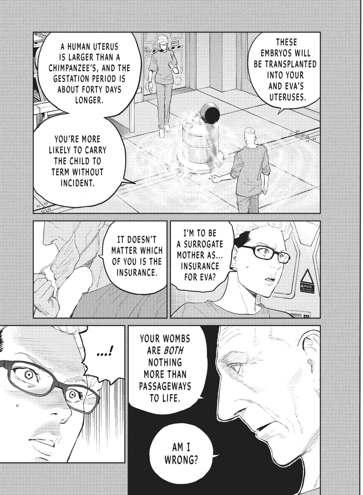Read The Darwin Incident chapter 32 image 4 on Lezhin