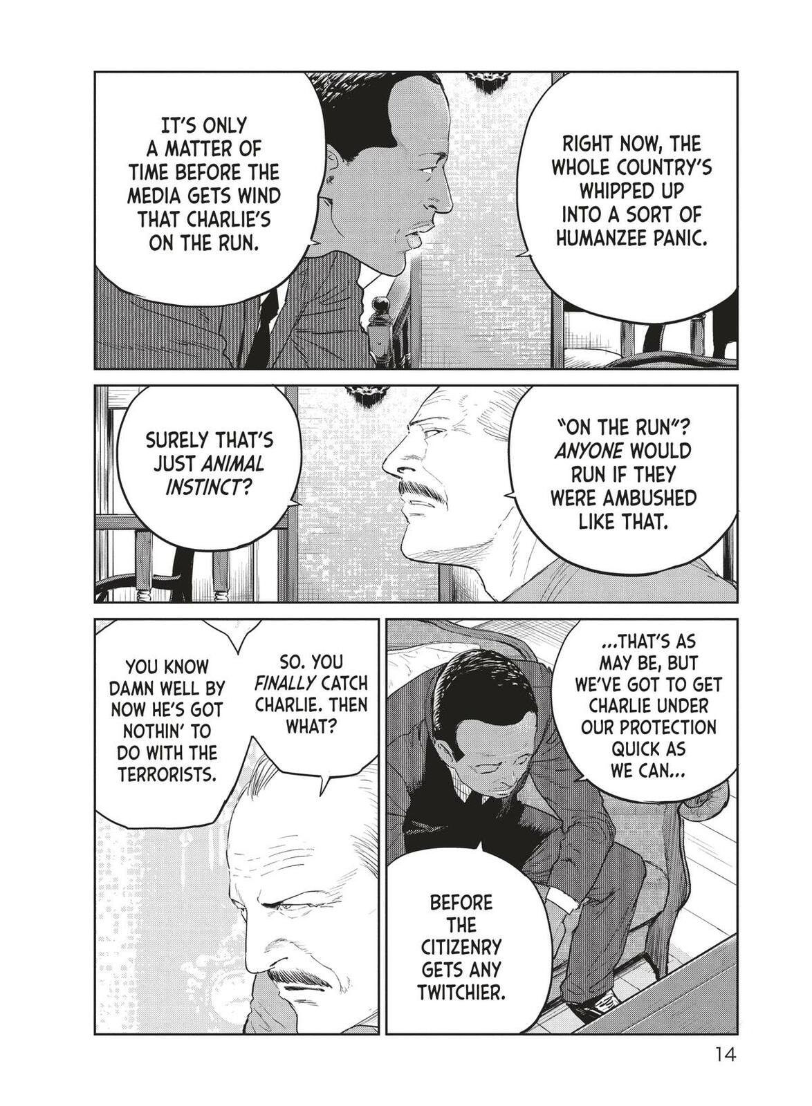 Read The Darwin Incident chapter 33 image 13 on Lezhin