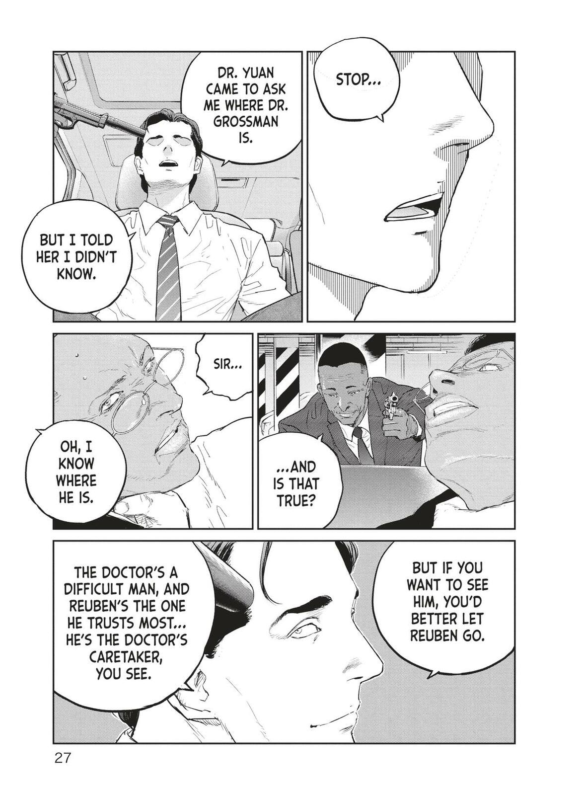 Read The Darwin Incident chapter 33 image 26 on Lezhin