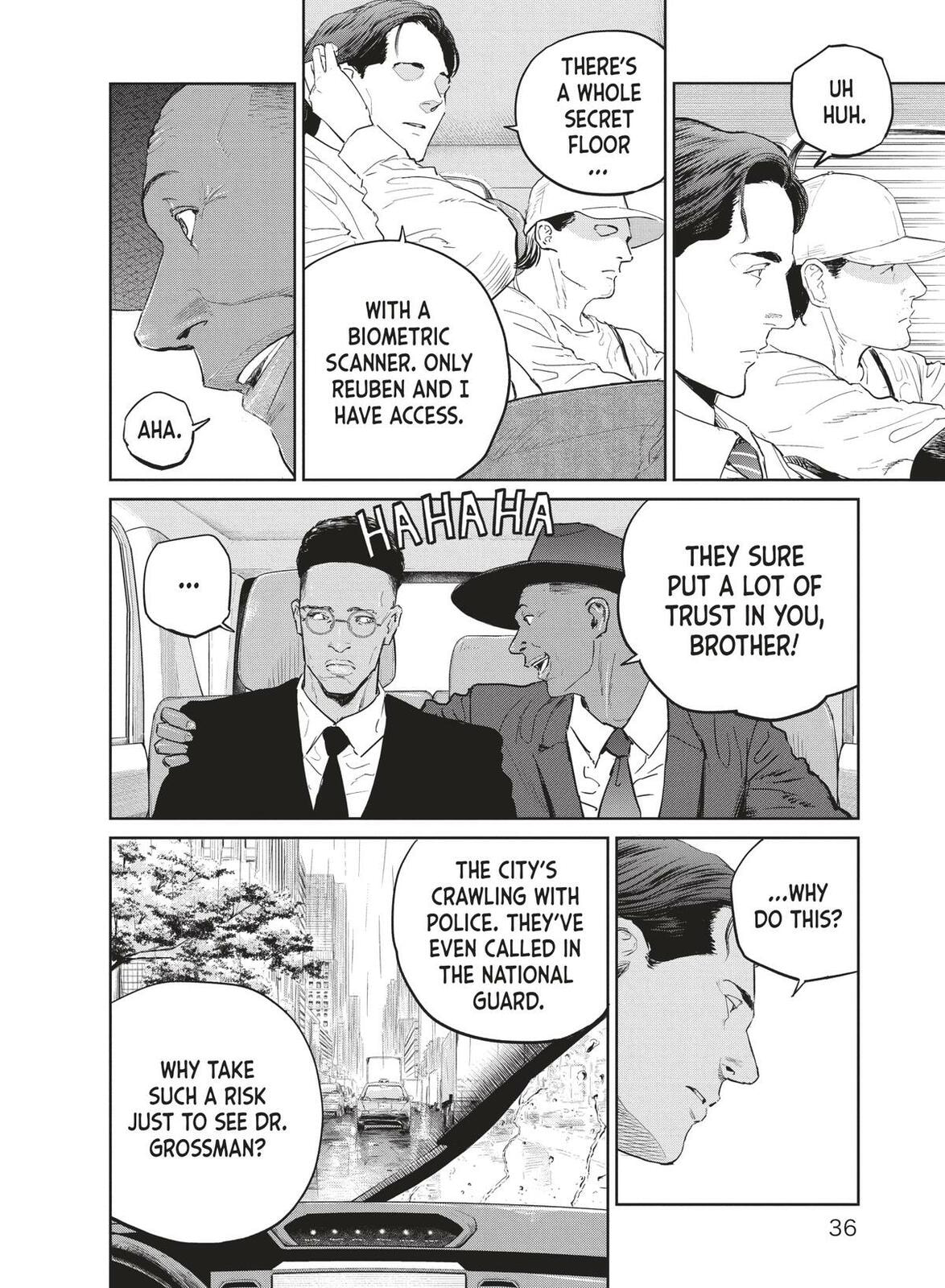 Read The Darwin Incident chapter 34 image 3 on Lezhin