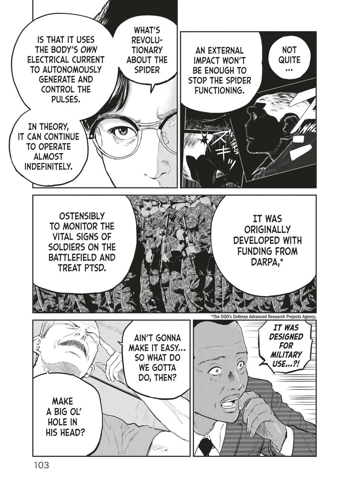 Read The Darwin Incident chapter 36 image 8 on Lezhin