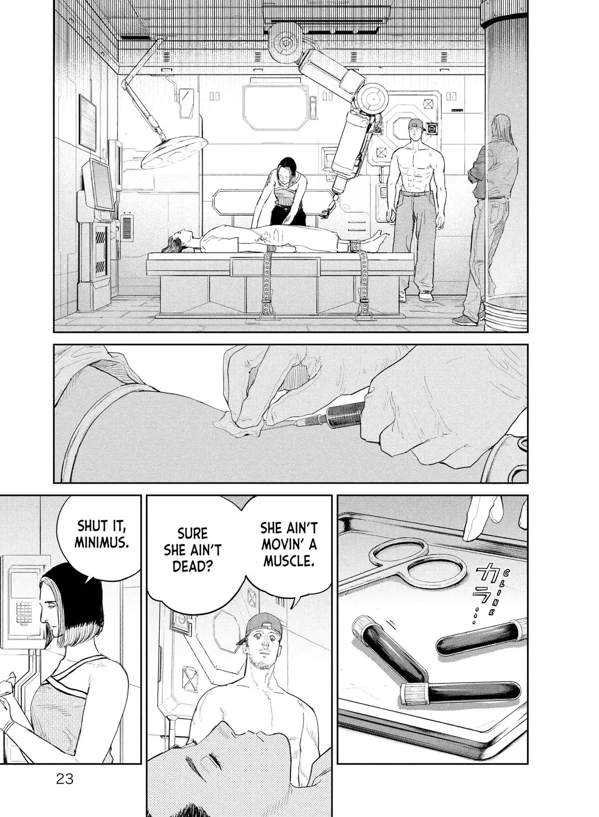 Read The Darwin Incident chapter 43 image 22 on Lezhin