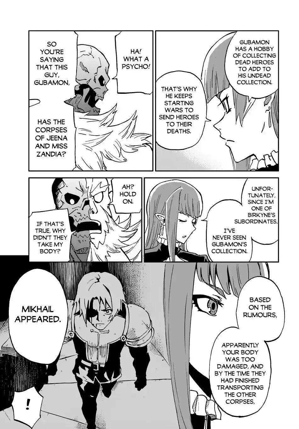 Read The Death Mage chapter 33 image 8 on Lezhin