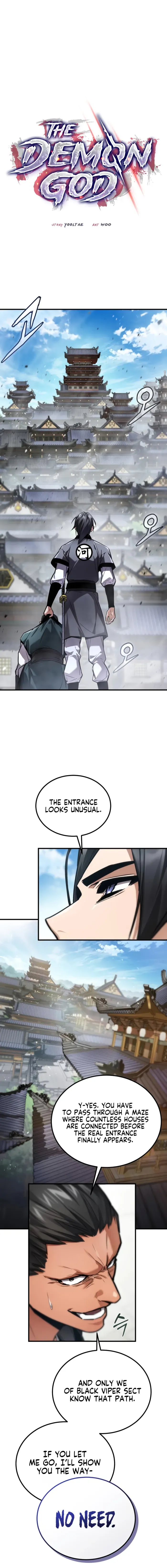 Read The Demon God chapter 20 image 8 on Lezhin