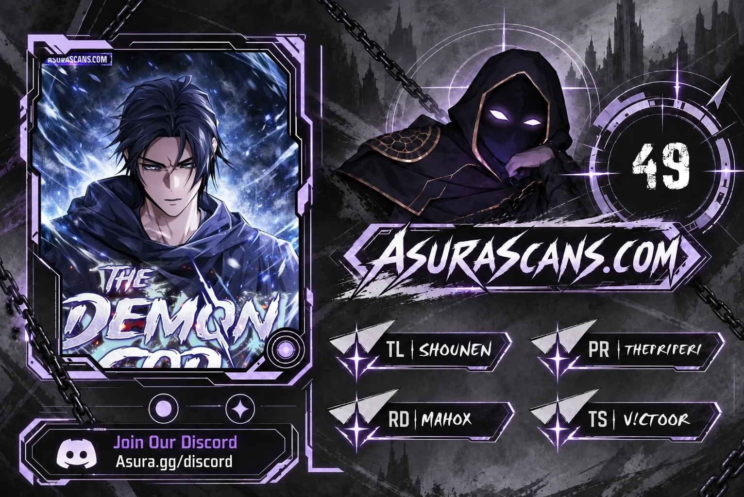 Read The Demon God chapter 49 image 0 on Lezhin