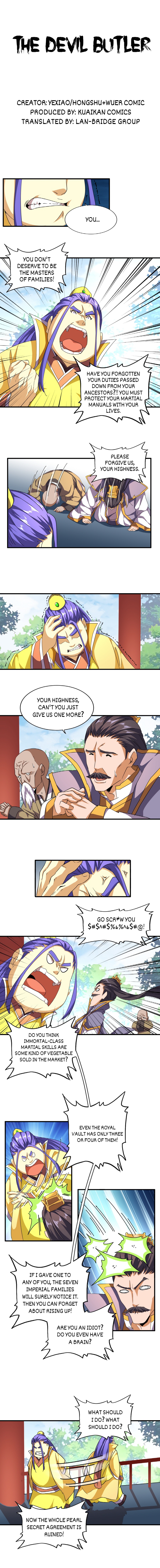 Read The Devil Butler chapter 45 image 1 on Lezhin